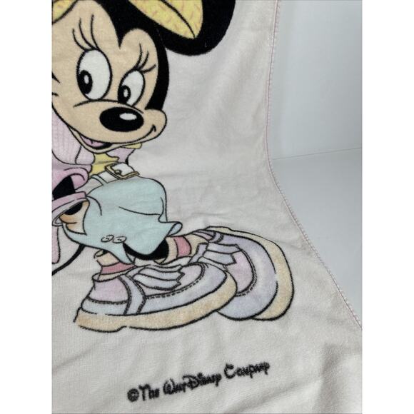 Vintage Mickey And Minnie 100% Cotton Beach Towel - Picture 5 of 14